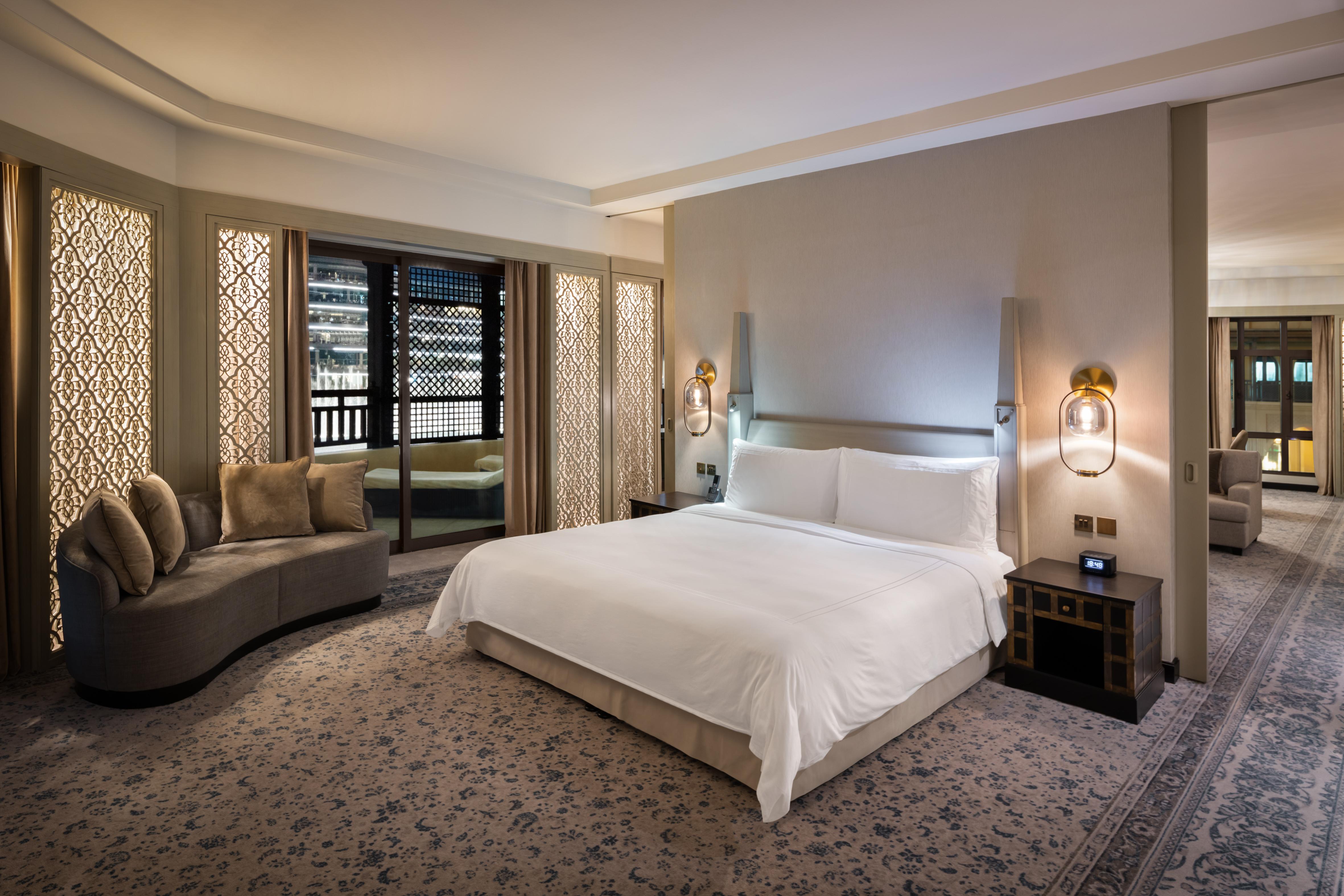 Palace Downtown Ντουμπάι Εξωτερικό φωτογραφία A bedroom at the hotel